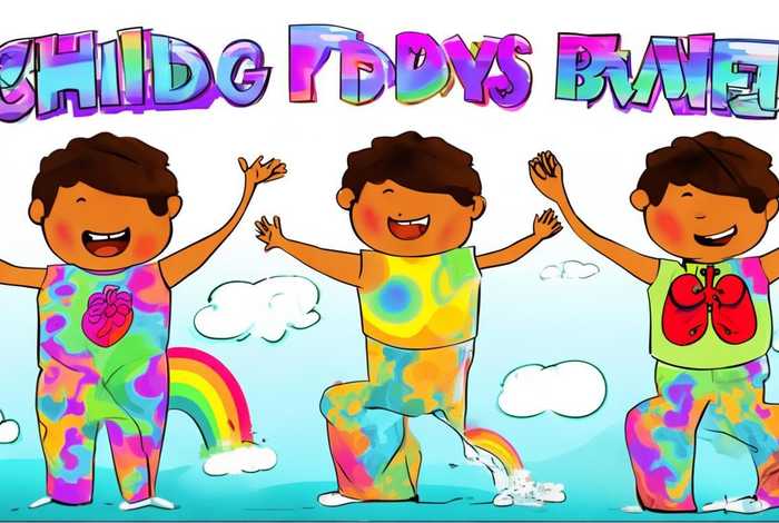 儿童认识身体卡通图片 儿童身体认知图片