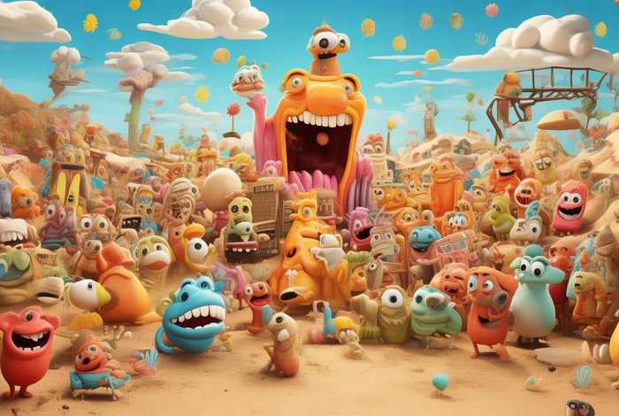 100个沙雕搞笑小故事儿童动画、沙雕动画之搞笑故事