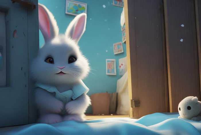 儿童睡前故事小兔乖乖把门开开、小兔睡前故事小兔子乖乖把门开开