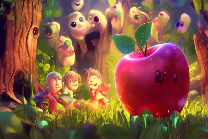 儿童故事的视频小苹果 播放小苹果的故事