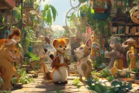 儿童双语故事书疯狂动物城；疯狂动物城儿童绘本英语