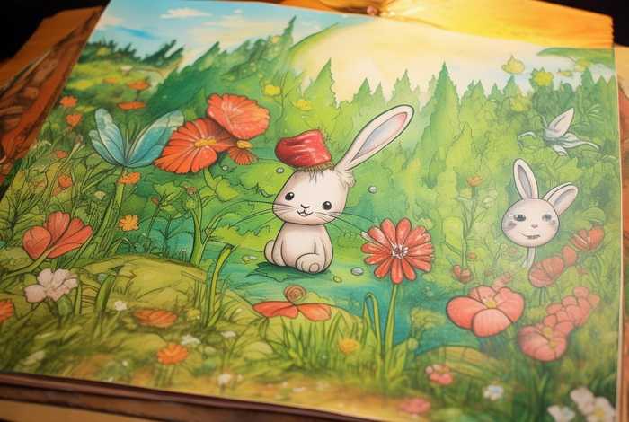 儿童故事书插画精装；幼儿故事书插图