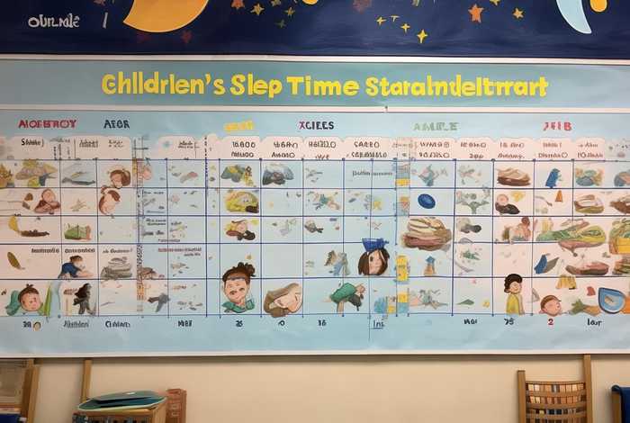 儿童睡眠时间标准表，儿童睡眠时间标准表图