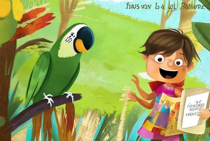 儿童故事鹦鹉为什么可以学人说话，鹦鹉为什么会学人说话故事