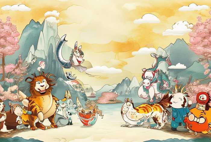 12生肖故事动画片，12生肖的故事动画片