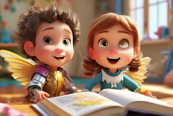 儿童双人故事表演；两人幼儿故事表演