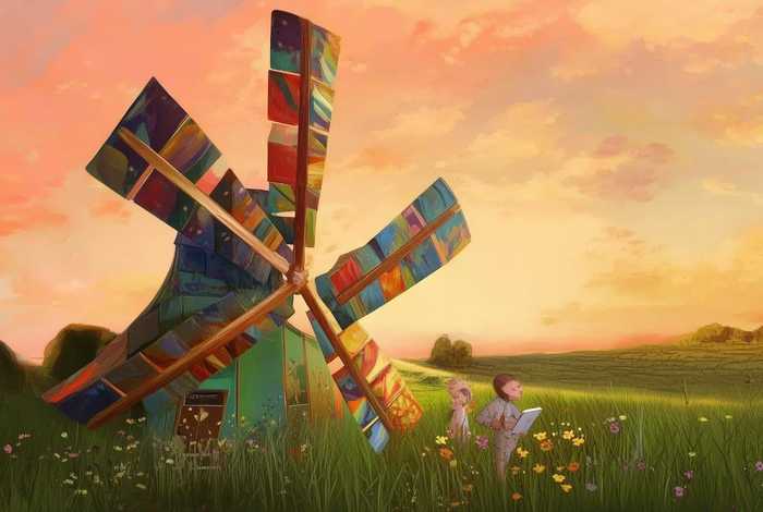 儿童睡前故事小风车 - 有关风车的小故事