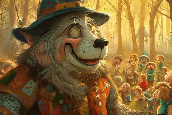 儿童故事上当的老狼绘本全文（上当的老狼的故事）