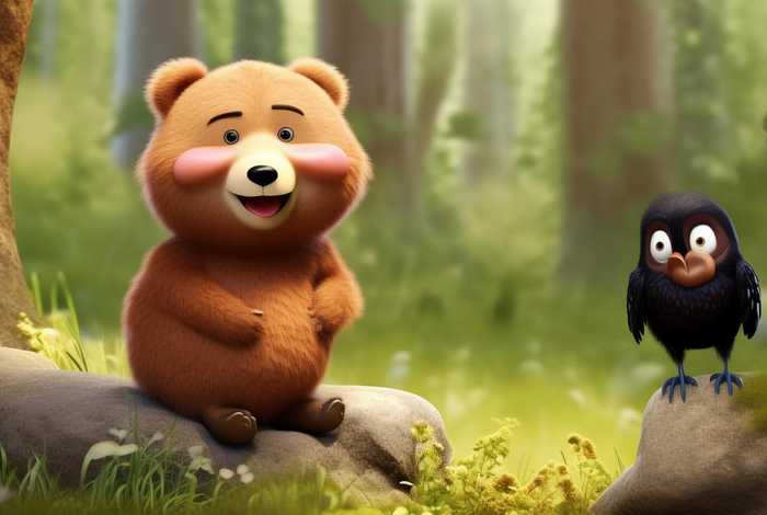 儿童故事爱放屁的小乌鸦 幼儿故事爱放屁的小熊 儿童故事爱放屁的小乌鸦 幼儿故事爱放屁的小熊