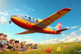 airplane儿童故事，关于airplane的儿歌