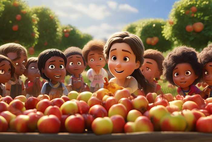 儿童故事分苹果的故事 - 分苹果故事的心得体会
