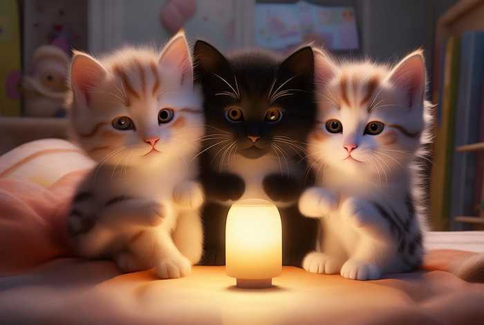 儿童睡前故事三只小猫咪（三只小猫的睡前故事）