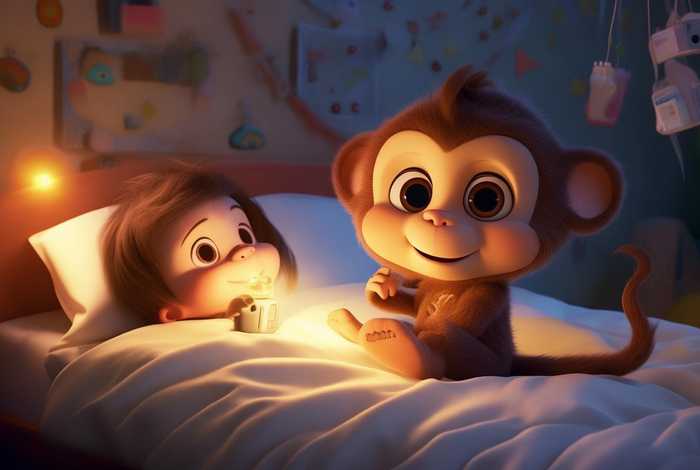 儿童睡前小猴子故事3-6岁催眠；小猴子的睡前故事mp3