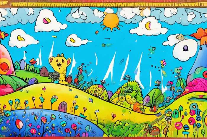 儿童漫画图片手绘（儿童漫画图片手绘图）