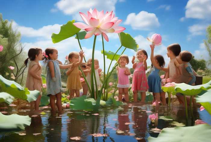 儿童故事荷花完整版、关于荷花的故事幼儿园