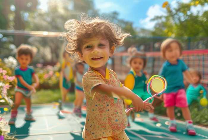 儿童羽毛球故事，打羽毛球游戏故事幼儿园