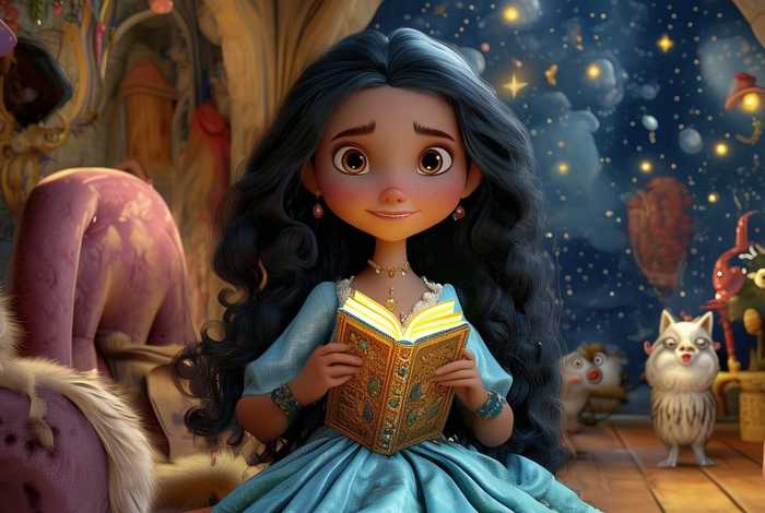 儿童睡前童话故事说谎的公主，说谎的公主的故事