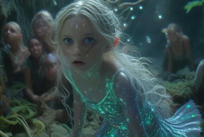 儿童美人鱼被活捉，儿童美人鱼被活捉图片