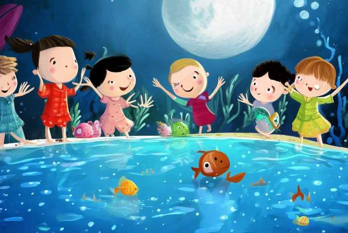 儿童故事海底捞月(海底捞月幼儿睡前故事) 儿童故事海底捞月(海底捞月幼儿睡前故事)