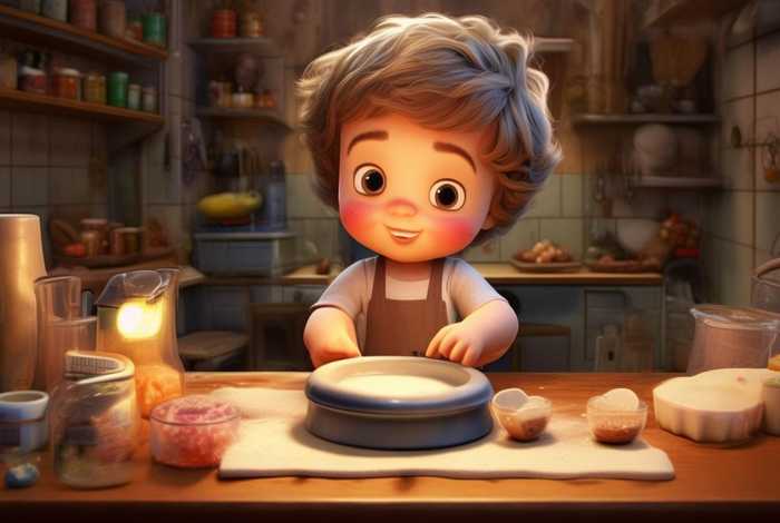 儿童故事做蛋糕，做蛋糕的幼儿故事