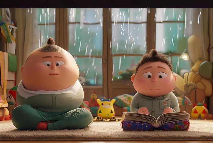 儿童故事大头儿子小头爸爸 - 大头儿子小头爸爸幼儿故事