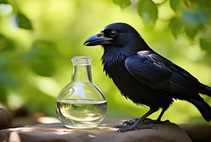 儿童故事乌鸦喝水内容 - 乌鸦喝水幼儿故事内容