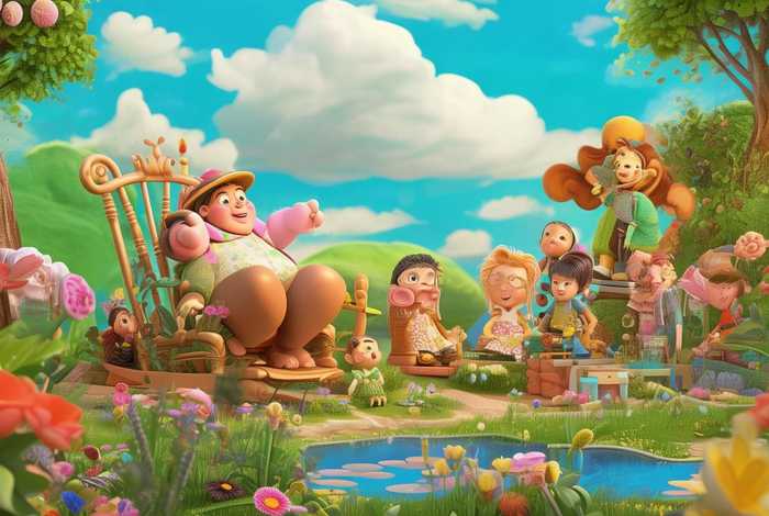 儿童故事胖嫂的故事、胖嫂幼儿故事