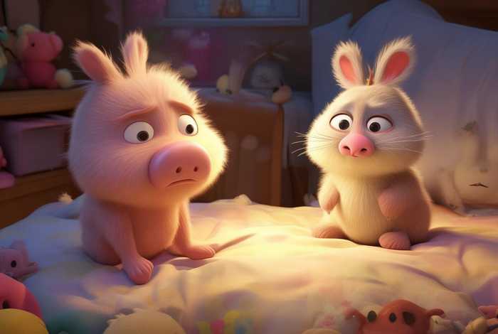 儿童睡前故事爱生气的小猪、睡前故事爱生气的小兔 儿童睡前故事爱生气的小猪、睡前故事爱生气的小兔