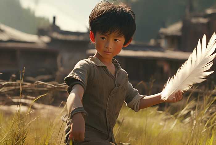 儿童故事《鸡毛信》 故事《鸡毛信》