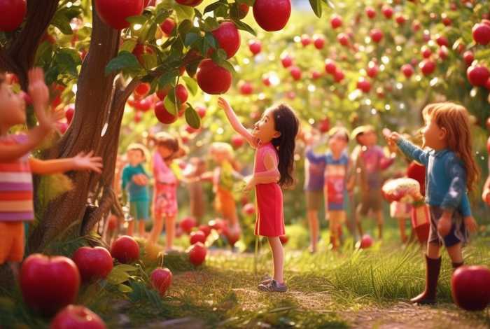 儿童故事苹果香 苹果的故事幼儿园