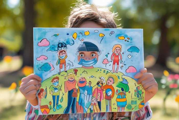 儿童关于防疫的画 儿童关于防疫的画怎么画