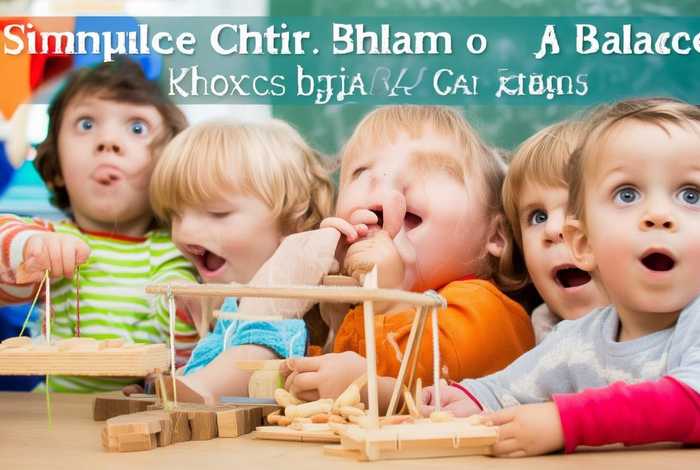 儿童简易天平的做法，儿童制作天平秤的做法