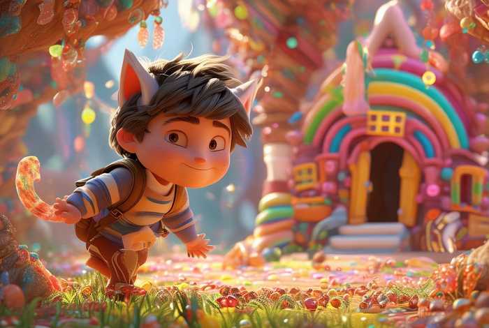 儿童故事糖果历险记完整版、猫小帅故事糖果屋历险记 儿童故事糖果历险记完整版、猫小帅故事糖果屋历险记