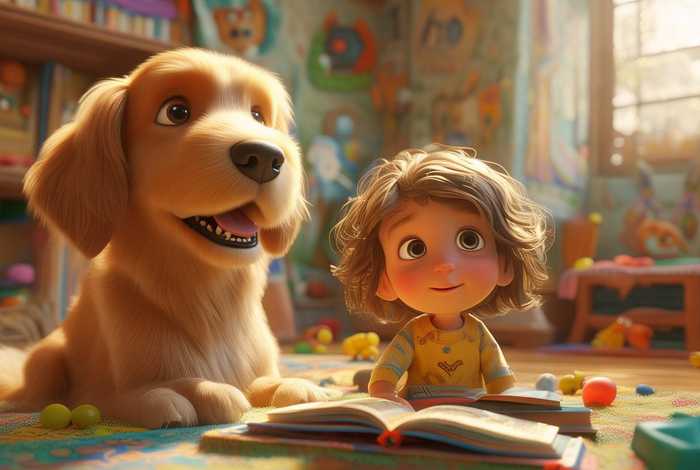 儿童故事狗的故事、关于狗的幼儿故事