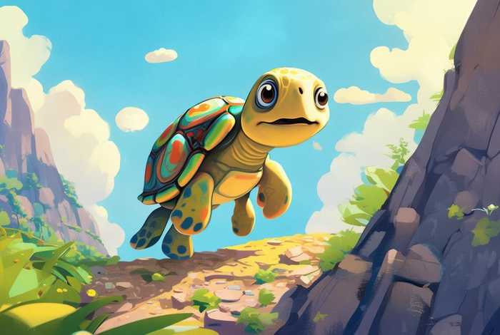 儿童故事海龟爬山连环画(海龟爬山的幼儿故事) 儿童故事海龟爬山连环画(海龟爬山的幼儿故事)
