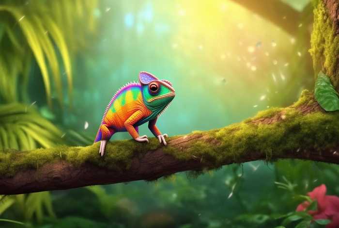 儿童故事变色龙视频 - 变色龙视频故事视频