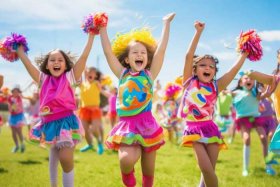 儿童啦啦操 - 儿童的啦啦操