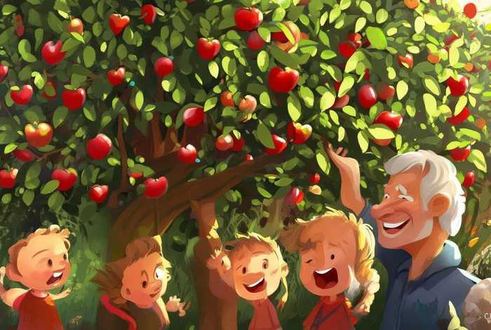 儿童故事爷爷的苹果树;爷爷的苹果树故事绘本 儿童故事爷爷的苹果树;爷爷的苹果树故事绘本