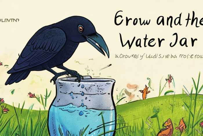 《乌鸦喝水》儿童故事 - 《乌鸦喝水》的故事,幼儿益智早教,你听过吗