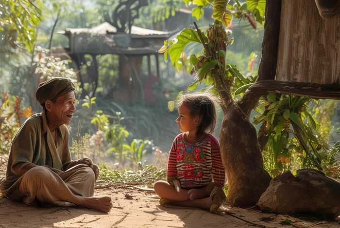 儿童民间老虎的故事、民间关于老虎的故事