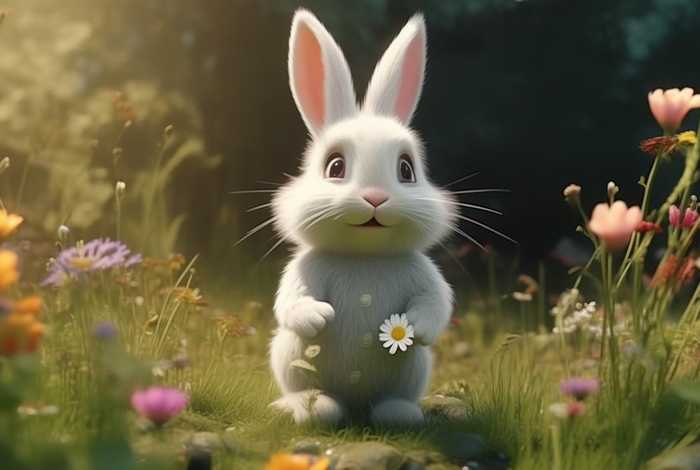 儿童故事有礼貌的小兔 - 故事有礼貌的小兔子 儿童故事有礼貌的小兔 - 故事有礼貌的小兔子