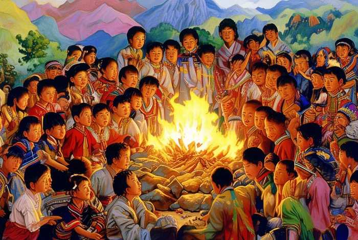 56个民族故事儿童 56个民族的故事风俗