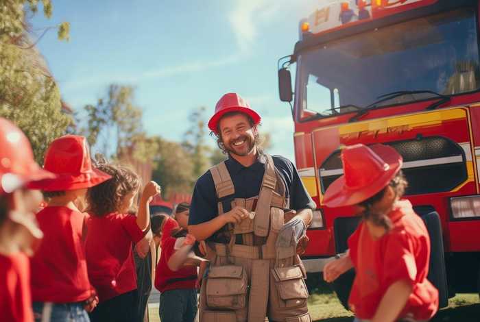 儿童消防故事2-3分钟 - 幼儿消防小故事100个字