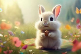 儿童启蒙故事简短聪明的小白兔（幼儿故事大全聪明的小白兔）