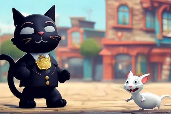 儿童有声故事黑猫警长捉老鼠（幼儿故事黑猫警长抓老鼠的视频）