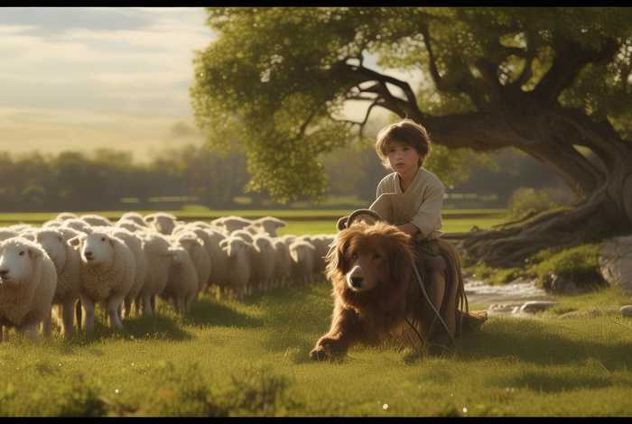 儿童故事放羊的孩子寓言故事；放羊的小孩寓言故事
