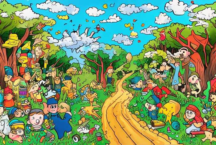 儿童经典故事展板（幼儿故事展板）