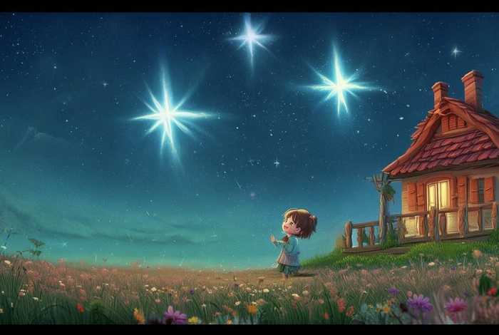 《三颗星星》儿童故事、三颗星星 故事