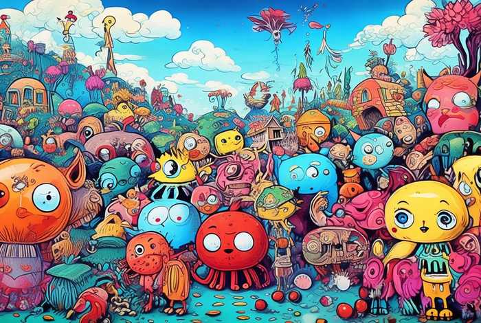 儿童漫画图片大全 图（儿童漫画图片大全人物 手绘）