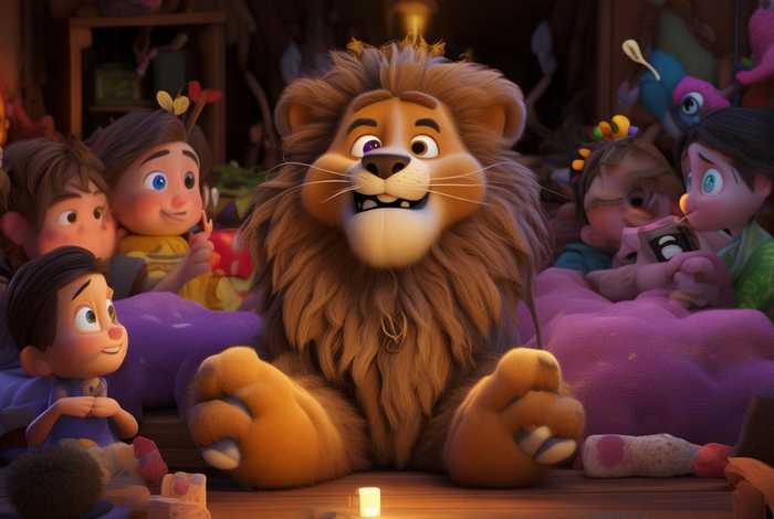 儿童睡前故事爱吹牛的狮子;儿童睡前经典故事爱说大话的狮子 儿童睡前故事爱吹牛的狮子;儿童睡前经典故事爱说大话的狮子